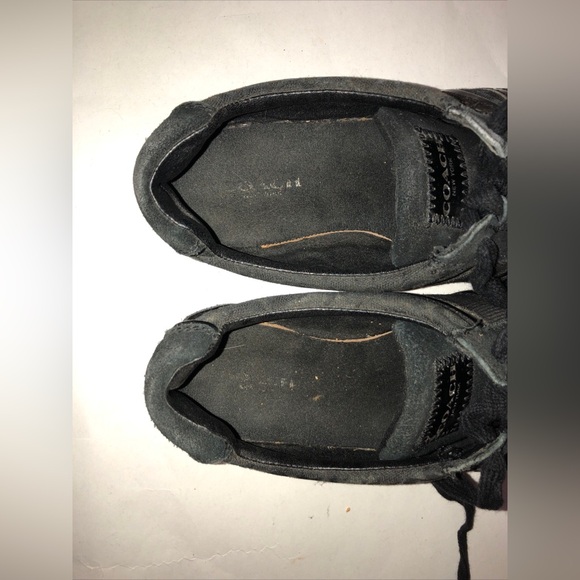 Coach New York Remonna Shoes Women’s Size 9 B Sneakers Lace Up Canvas Black - Picture 12 of 12